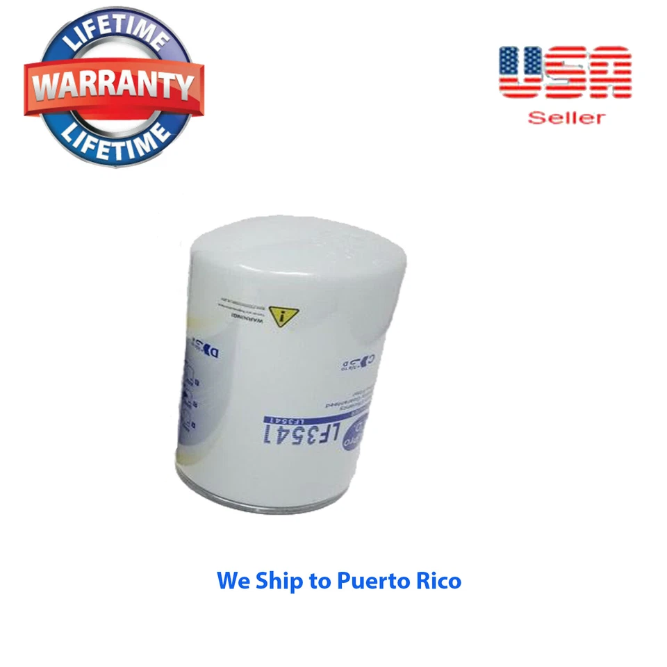 批量 6 件 LF3541 滤油器 适合 HINO FA14 FA1415 FA15 FB14 FB15 FB1715 — 第 2/3 张图片