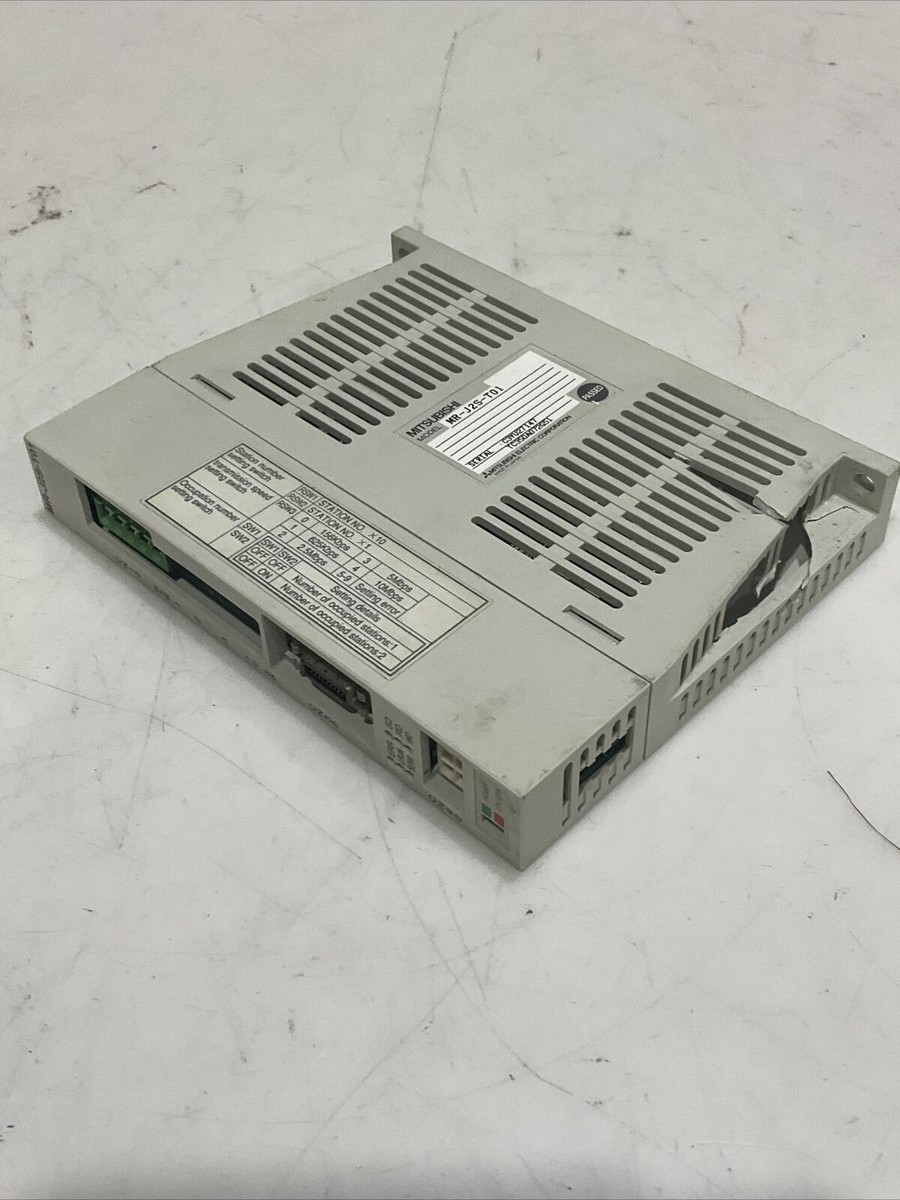 MITSUBISHI MR-J2S-T01 SERVO INTERFACE DRIVER CC-LINK I/O MITSUBISHI MR-J2S-T01 SERVO INTERFACE DRIVER CC-LINK I/O