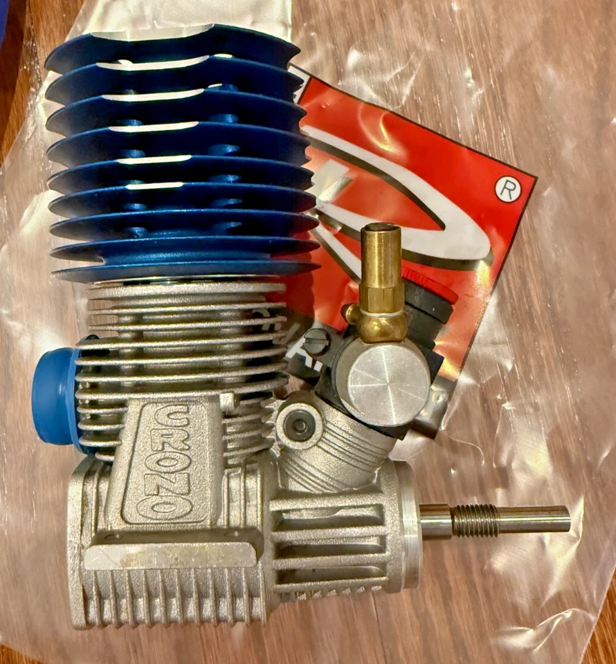 Vintage Rare Crono Novarossi Made RS-3 .21 3 Port 1/8 Offroad Hand Built Buggy - Image 3 of 4