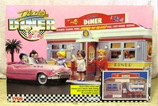 New Vintage 1988 Tyco Dixie's Diner Drive In Playset Stock No. 1700