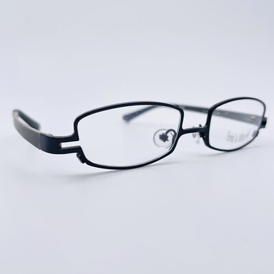 ERIN'S WORLD Brille SCHWARZ RECHTECKIG Brillengestell MOD: BABYBRILLE MOD 11