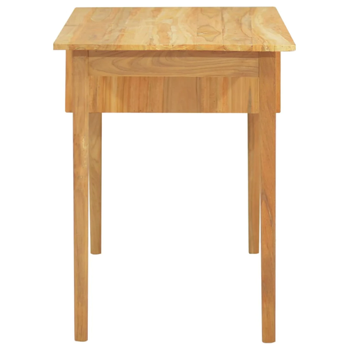 NNEVL Desk with 2 Drawers 110x52x75 cm Solid Wood Teak - Picture 5 of 8
