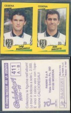 FIGURINA CALCIATORI PANINI 1996/97-CESENA,ESPOSITO/BACCIN-N.409-NUOVA