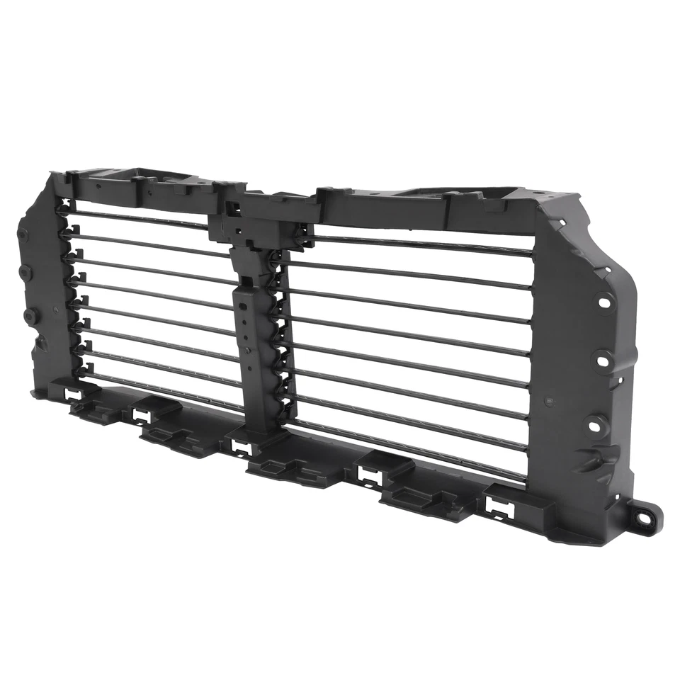 Front Upper Radiator Grille Air Shutter Fit For 2021-2025 Ford F-150 W/O Motor Foto 4 de 4