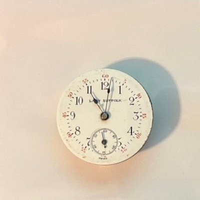 Vigilant Lady Suffolk 7 Jewel, Pocket Watch Movement