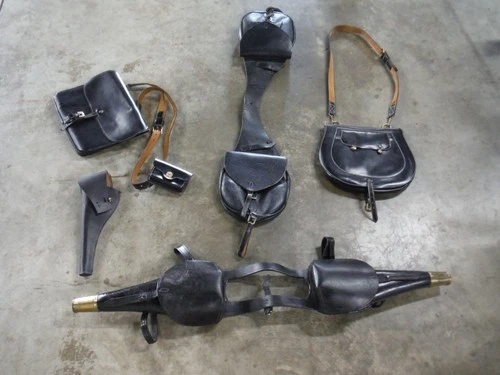 New ListingPommel Holster cartridge document holders Civil War Reenactment Stater kit