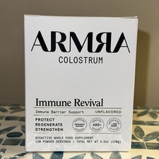 ARMRA Colostrum Immune Revival Powder Unflavored 120 Servings Exp Date 9/26
