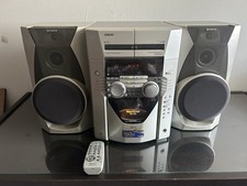 Sony Compact Disc Deck Receiver HCD-MC3AV Mega Storage 50 1CD Tape Doesn't Work