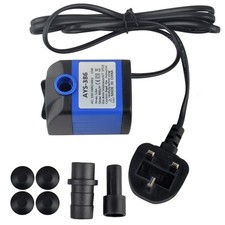 Water Pump Feature Fountain Outdoor Garden Fish Pond Submersible Aquarium UK