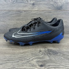 Nike Phantom GX Club DF FG MG Black Blue Soccer Cleats US 10.5 DD9473-0400