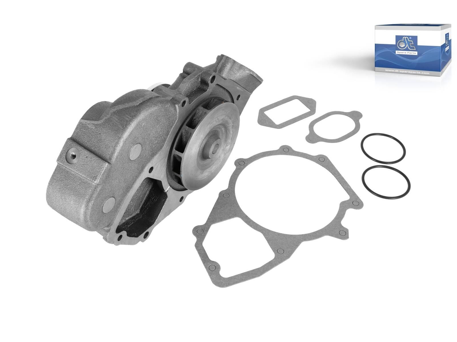Pompe à eau DT Spare Parts 4.61622 de rechange pour moteur de poids lourd DI 135mm