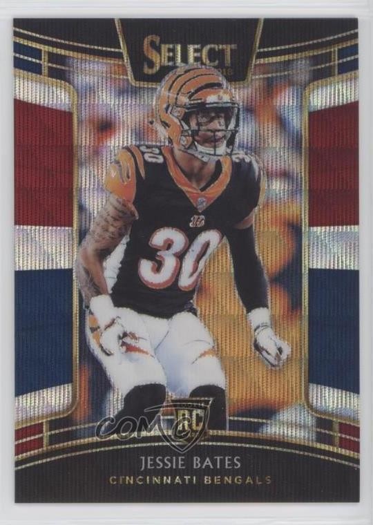 2018 Panini Select Concourse Tri-Color Prizm 103/199 Jessie Bates III #89 04i1