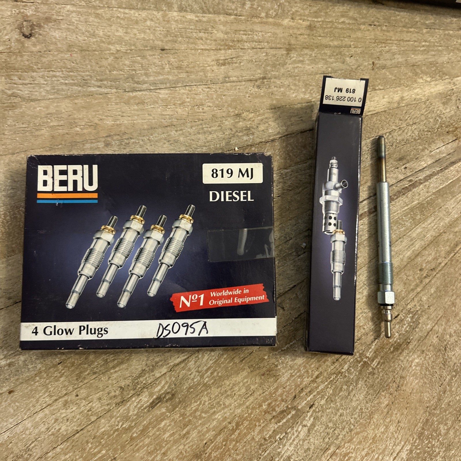 Beru Glow Plug 819 MJ Diesel Pack Of 4