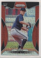 2019 Panini Prizm Red Mojo Prizm 82/299 Kolby Allard #25 0nr3