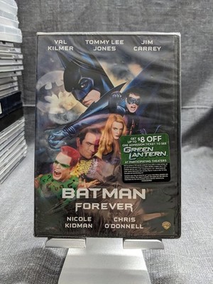 Batman Forever DVD 1995 Val Kilmer Jim Carrey Tommy Lee Jones Joel