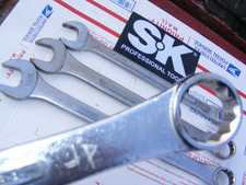SK TOOLS LARGE COMBINATION WRENCH SET SAE