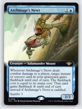 MTG NM Normal Archmage's Newt (Extended Art) 316 R Outlaws of Thunder Junction