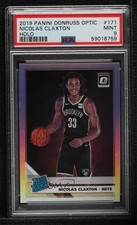 2019-20 Panini Donruss Optic Rated Holo Prizm Nic Claxton Nicolas Rookie RC 1b8
