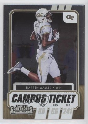 2021 Panini Contenders Draft Picks Campus Ticket Darren Waller #42 0e3p