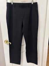Quince Ultra-Stretch Ponte Straight Leg Pants Black size XL