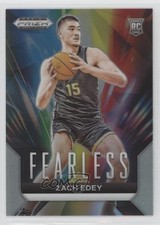 2024-25 Panini Prizm Draft Picks Fearless Silver Prizm Zach Edey #6 1nu2