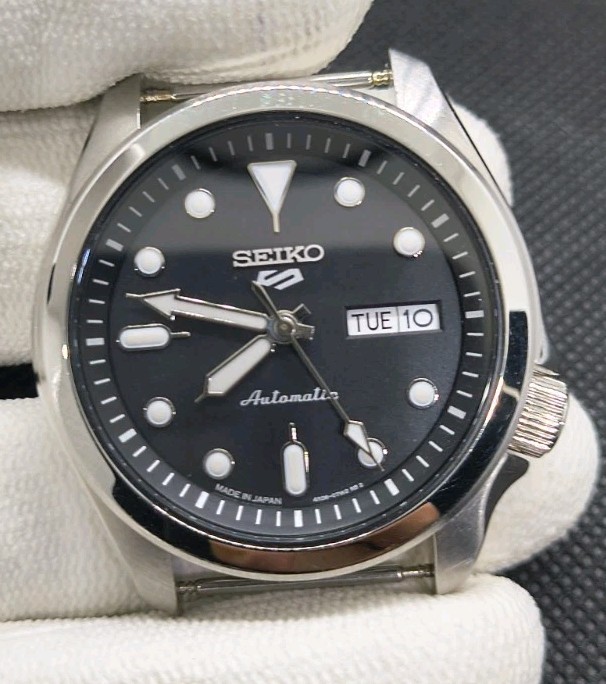 Seiko 5 Sports 4R36-08L0 Tactical Strap Hacking Seconds | eBay