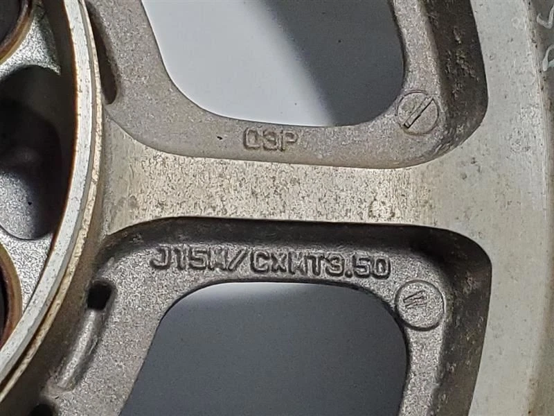 Rueda trasera con conjunto de zapata de freno 42650-MM8-870 Honda Shadow VT1100 OEM 2004 Foto 3 de 4