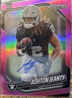 Ashton Jeanty 2025 Prizm Pink Auto !!  Case Hit