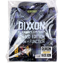 Dixxon Flannel x Anthrax Spreading the Disease Men's XL Plaid Button Shirt