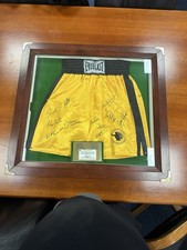 Beautiful Frame Actually Extremely Well Presented. Boxing Memorabilia