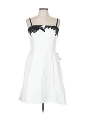 Halston Heritage Women White Cocktail Dress 12