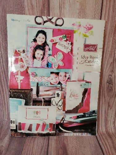 Stampin' Up Idea Book & Catalog 2004-2005 Stamping Crafts Techniques Examples