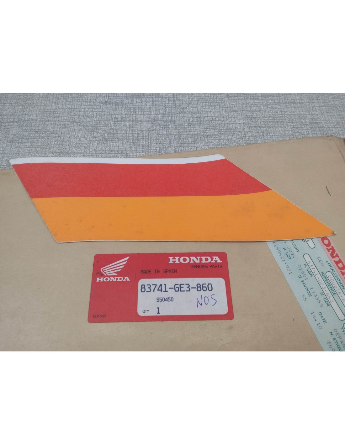 Left Side Sticker NOS MBX80 HONDA 83741-GE3-860 NOS | eBay UK