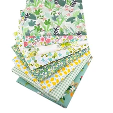 Fat Quarters Fabric Bundles, 8 Pcs 100% Cotton 19.69” x 19.69” (50 x