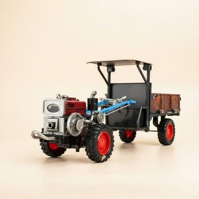 Metalltraktor Modell 1:24 bewegliche Teile Einachsschlepper Modell