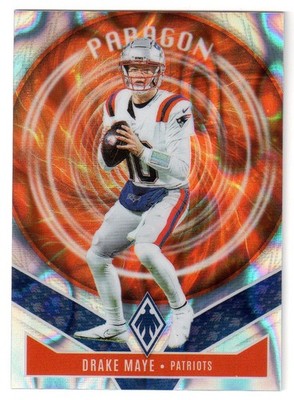 2025 Panini Phoenix #7 DRAKE MAYE 'PARAGON' SILVER LAVA SP CARD! #d /199