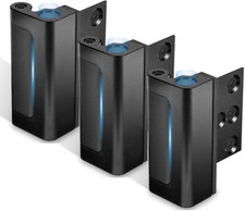 3Pack Door Reinforcement Lock Home Security, Childproof Safety
