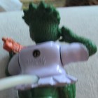 Disney Green Dinosaur htdrolic Figurine Toy w/ Orange Accessory, 4" Tall — photo 3