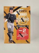 2021 Panini Elite Extra Edition Baseball Sealed Blaster 2 Autograph/Memorabilia 