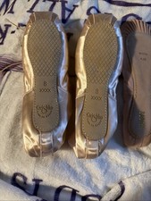 A Bundle, Bloch Ballet Shoes Size 8.5,Grishko Pointe Shoes 8 Both Fit Like a 10