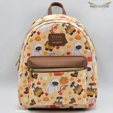 Loungefly Disney Pixar WALL-E Fall Icons Mini Backpack New