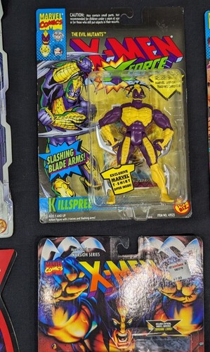 Vintage ToyBiz Marvel X-Men Action Figures Lot of 6! Forearm, Killspree, Spiral - Picture 3 of 8