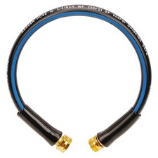 Short Garden Hose 2ft x 5/8",Leader Hose for Hose Reel Faucet,Flexible,Light