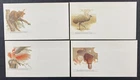 4 x Australia Post Unused Mint Souvenir Animal Covers Postal Stationery