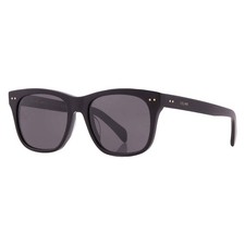 Celine CELINE THIN Smoke Square Men's Sunglasses CL40322U 01A 54 CL40322U 01A 54
