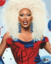 RUPAUL CHARLES SIGNED RUPAUL’s DRAG RACE DRAG QUEEN 8x10 PHOTO - BECKETT COA