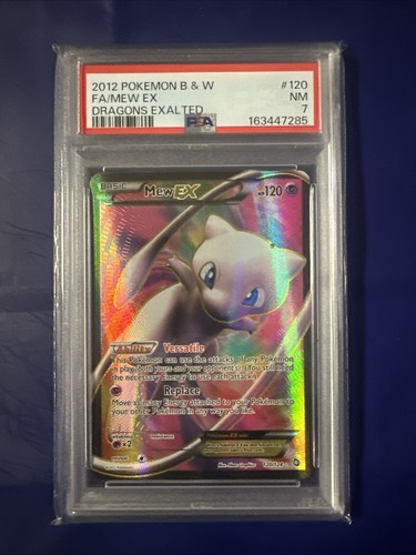 Mew-EX graded PSA 7 for sale on eBay