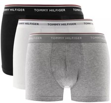 Tommy Hilfiger Men's Boxers Shorts/Trunk Cotton stretch 3 In a Pack