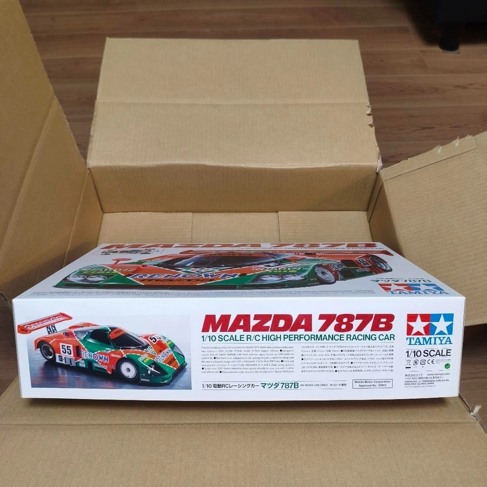 Tamiya 1/10 RC Mazda 787B Electric Car Kit No.218 47518 Racing Assembly New Rare - Image 2 of 4
