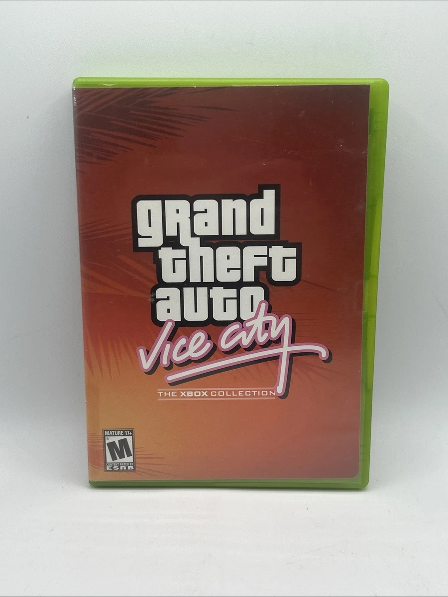 Grand Theft Auto: Vice City Microsoft Xbox Video Games for sale | eBay